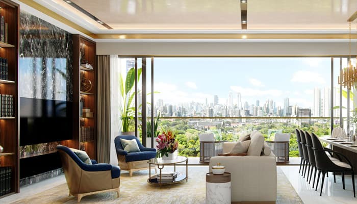 Piramal Aranya's Avyan Tower offers luxury homes with heightened privacy while providing ample social and recreational space.
