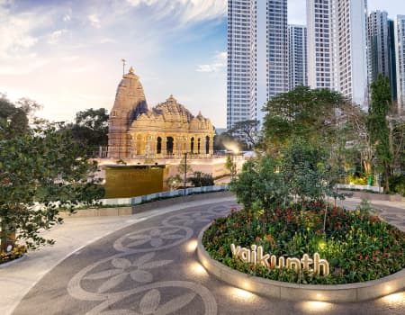 Piramal Vaikunth - ISCON Temple in Thane