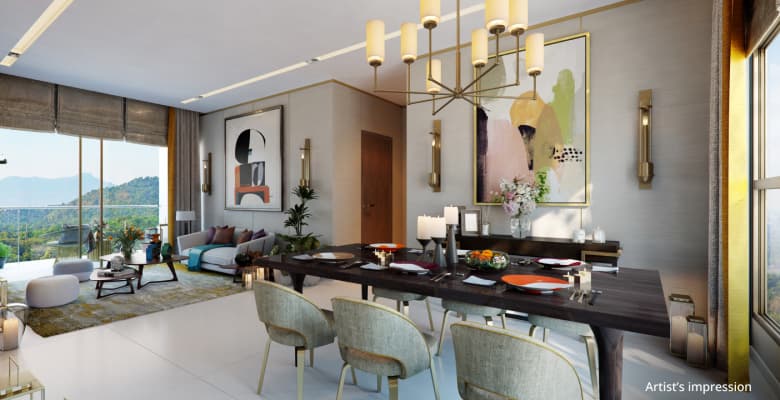Piramal Revanta - Luxury Apartment Living Room