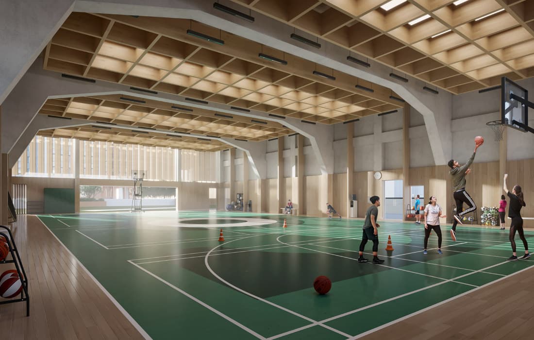 The Arena facility at Piramal Vaikunth for sports and events