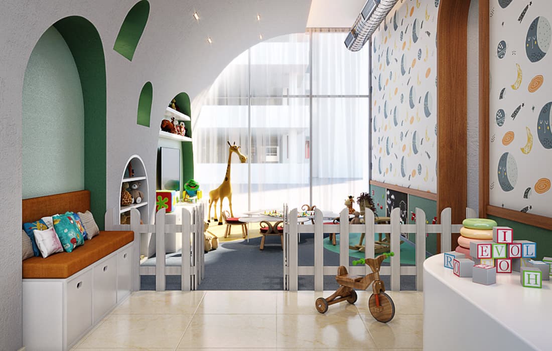 Creche at Piramal Vaikunth for childcare services