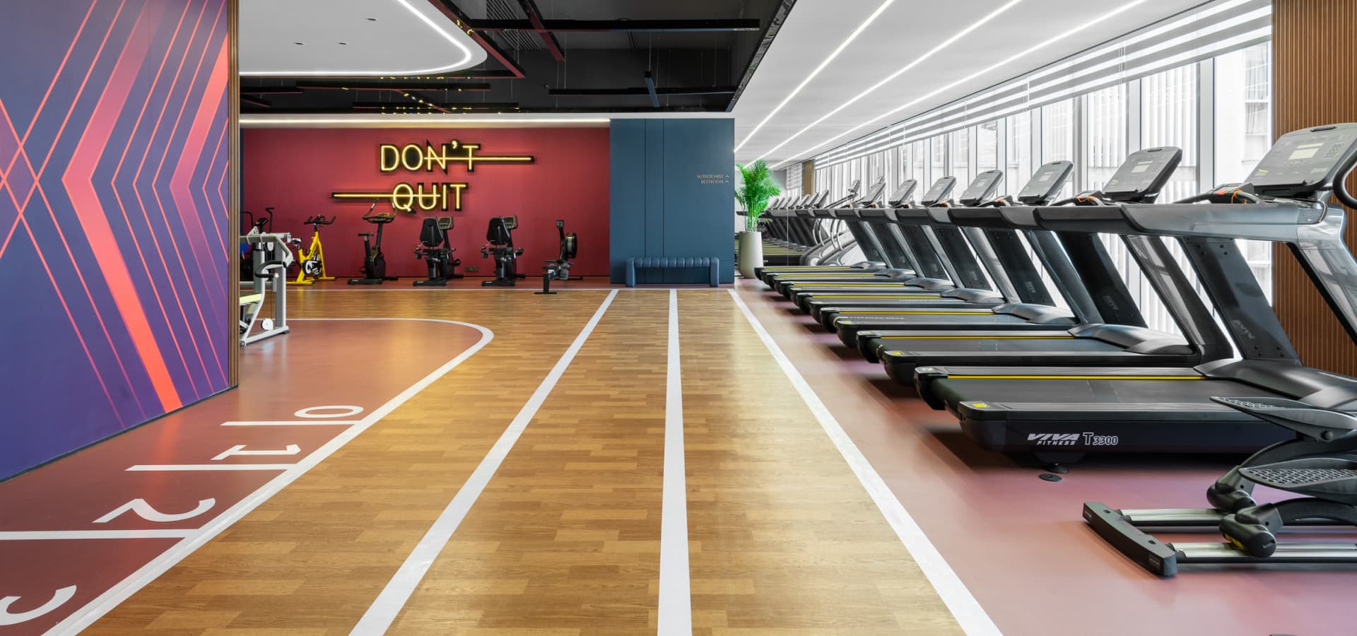 Gymnasium featuring state-of-the-art fitness equipment at Piramal Revanta