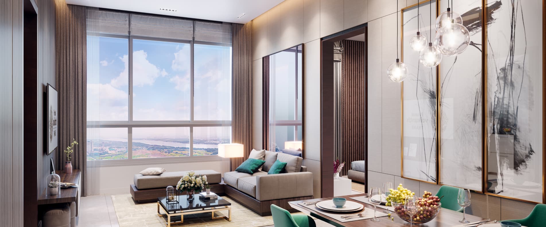 Piramal Vaikunth's 1 Bed, 1 Bed + Study, and 2 Bed homes