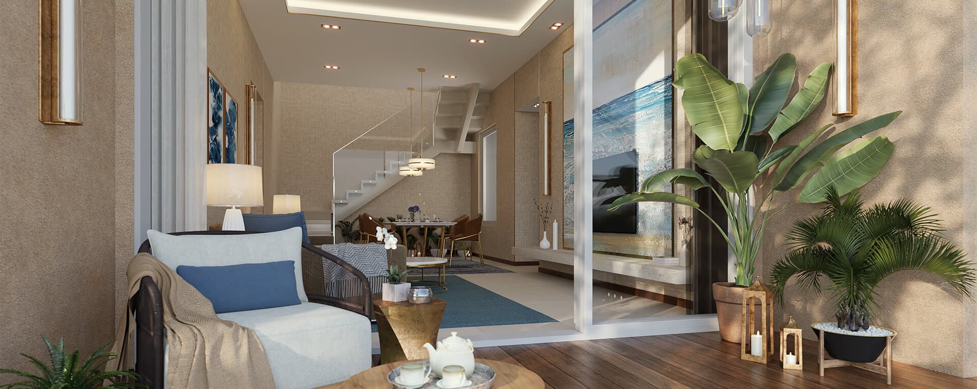 Piramal Vaikunth's Apartment Balcony View