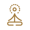 Residents of Piramal Aranya in Byculla can rejuvenate in tranquil yoga lawns.